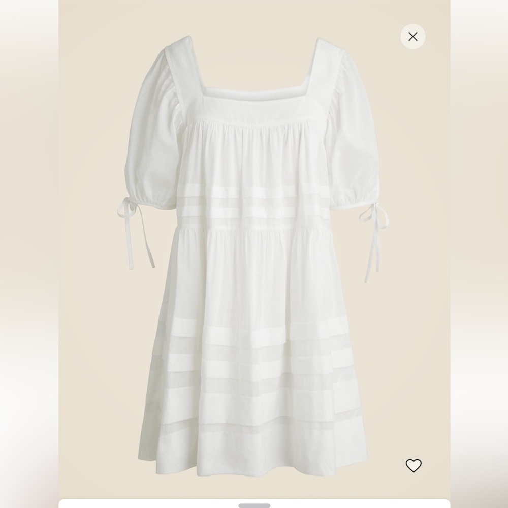 White Cotton Dress